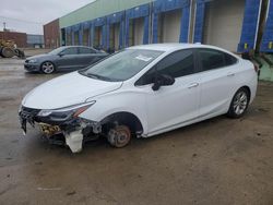 Salvage cars for sale at Columbus, OH auction: 2019 Chevrolet Cruze LT