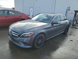 Salvage cars for sale at Sacramento, CA auction: 2019 Mercedes-Benz C300