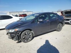 Salvage cars for sale at Haslet, TX auction: 2014 Honda Civic EX