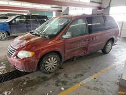 Salvage cars for sale at Dyer, IN auction: 2005 Chrysler Town & Country LX