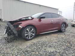 Salvage cars for sale at Tifton, GA auction: 2019 Nissan Maxima S