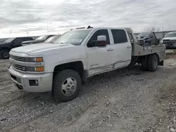 Salvage trucks for sale at Greenwood, NE auction: 2015 Chevrolet Silverado K3500 LTZ