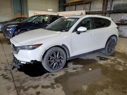 Salvage cars for sale at Eldridge, IA auction: 2018 Mazda CX-5 Touring