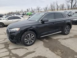 Salvage cars for sale at Bridgeton, MO auction: 2021 Audi Q5 Premium