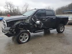 Salvage cars for sale at Ellwood City, PA auction: 2017 Dodge RAM 1500 SLT