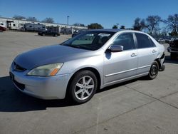 Salvage cars for sale at Sacramento, CA auction: 2003 Honda Accord EX