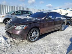 Salvage cars for sale from Copart Albany, NY: 2019 Mercedes-Benz S 560 4matic