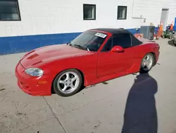 Salvage cars for sale at Farr West, UT auction: 2001 Mazda MX-5 Miata Base