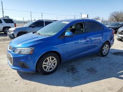 Salvage cars for sale at Oklahoma City, OK auction: 2017 Chevrolet Sonic LS