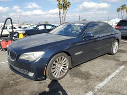 Salvage cars for sale at Van Nuys, CA auction: 2009 BMW 750 I