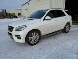 Mercedes-Benz salvage cars for sale: 2014 Mercedes-Benz ML 350 Bluetec