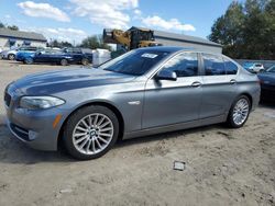 Salvage cars for sale at Midway, FL auction: 2011 BMW 535 I