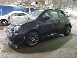 Salvage cars for sale at Woodhaven, MI auction: 2015 Fiat 500 Abarth