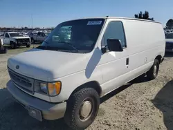 Vehiculos salvage en venta de Copart Antelope, CA: 2000 Ford Econoline E150 Van