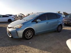 Salvage cars for sale at San Diego, CA auction: 2015 Toyota Prius V