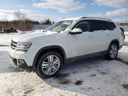 Volkswagen salvage cars for sale: 2019 Volkswagen Atlas SE