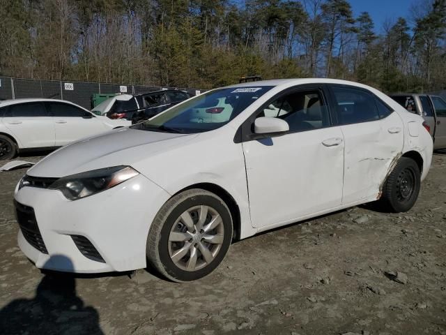 2016 Toyota Corolla L