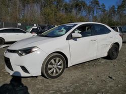 Salvage cars for sale at Waldorf, MD auction: 2016 Toyota Corolla L