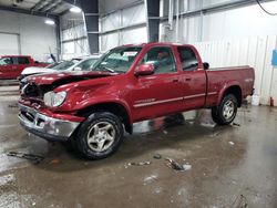 Toyota Tundra Access cab Limited salvage cars for sale: 2001 Toyota Tundra Access Cab Limited