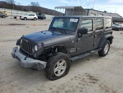 Salvage cars for sale from Copart Cleveland: 2016 Jeep Wrangler Unlimited Sport