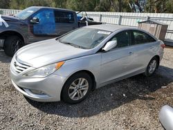 Salvage cars for sale at Riverview, FL auction: 2013 Hyundai Sonata GLS