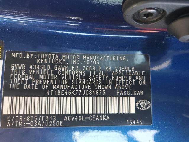 2007 Toyota Camry CE