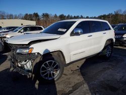 Salvage cars for sale at Exeter, RI auction: 2015 Jeep Grand Cherokee Limited