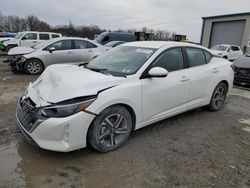 Salvage cars for sale at Duryea, PA auction: 2025 Nissan Sentra SV