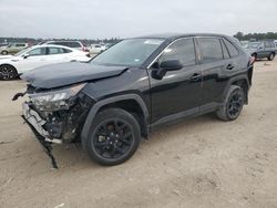 Salvage cars for sale at Houston, TX auction: 2022 Toyota Rav4 LE