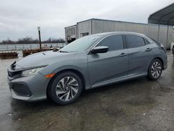 Salvage cars for sale at Fresno, CA auction: 2018 Honda Civic LX