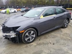 Salvage cars for sale at Waldorf, MD auction: 2021 Honda Civic LX