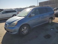 Salvage cars for sale at Fredericksburg, VA auction: 2005 Honda Odyssey EXL