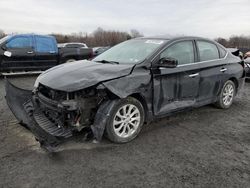 Salvage cars for sale at Duryea, PA auction: 2018 Nissan Sentra S