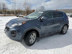 Salvage cars for sale at Columbia Station, OH auction: 2018 KIA Sportage LX