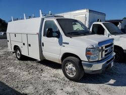 Salvage cars for sale from Copart Ellenwood, GA: 2015 Ford Econoline E350 Super Duty Cutaway Van