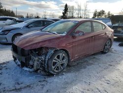 Salvage cars for sale at Bowmanville, ON auction: 2018 Hyundai Elantra SEL