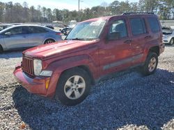 Salvage SUVs for sale at auction: 2012 Jeep Liberty Sport