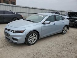 2018 Chevrolet Malibu LT en venta en Kansas City, KS