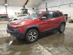 Salvage cars for sale at Center Rutland, VT auction: 2015 Jeep Cherokee Trailhawk