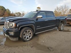 Salvage cars for sale at Hampton, VA auction: 2017 GMC Sierra K1500 Denali