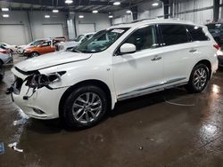 Salvage cars for sale at Ham Lake, MN auction: 2015 Infiniti QX60