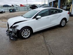 Salvage cars for sale from Copart Chicago Heights, IL: 2015 Ford Fusion S