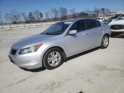 Salvage cars for sale at Spartanburg, SC auction: 2010 Honda Accord LXP