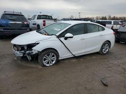 Carros salvage a la venta en subasta: 2019 Chevrolet Cruze LT