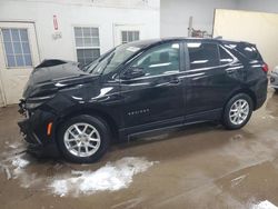 Salvage cars for sale at Davison, MI auction: 2022 Chevrolet Equinox LT