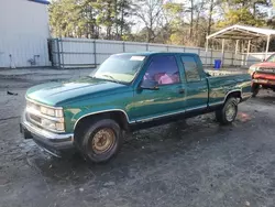 Salvage trucks for sale at Austell, GA auction: 1998 Chevrolet GMT-400 C1500