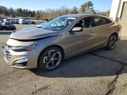 Salvage cars for sale at Exeter, RI auction: 2023 Chevrolet Malibu LT