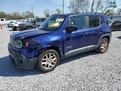 Salvage cars for sale at Riverview, FL auction: 2018 Jeep Renegade Latitude