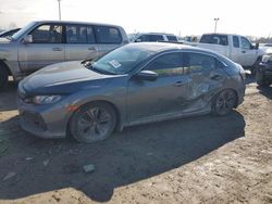 Salvage cars for sale at Indianapolis, IN auction: 2018 Honda Civic EXL