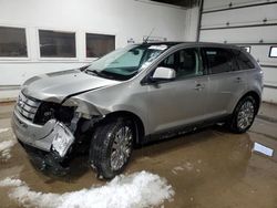 Salvage cars for sale at Blaine, MN auction: 2008 Ford Edge Limited